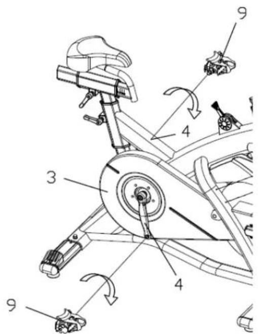 BH FITNESS LK700IC - ÉTAPE 4. INSTALLEZ LE SIÈGE - 2