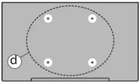 PANASONIC TX55JXW604 - Bracket - 2