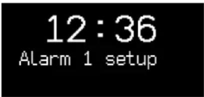 Ruark Audio R1 Mk3 - Indstilling af en alarm - 1