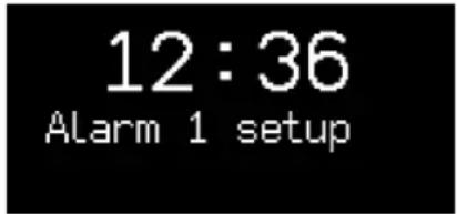 Ruark Audio R1 Mk3 - Setting an alarm - 1