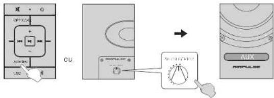 Airpulse A300 - Mode source AUX - 2