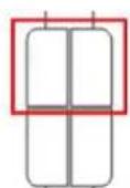 SCHNEIDER SMD430IX - Réglage de la température du compartment de réfrigération - 1