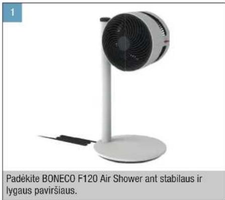 BONECO F120 - PALEIDIMAS - 1