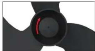 BONECO F120 - RENGORING AF VENTILATORHJULENE - 2