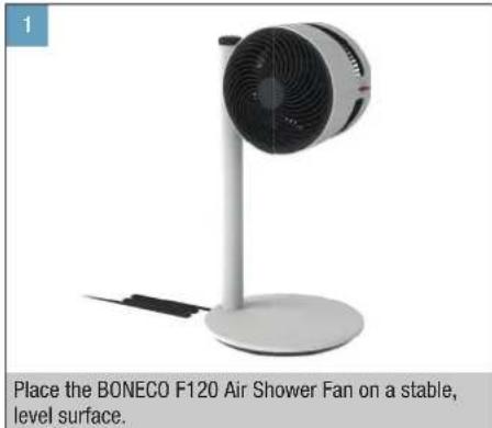 BONECO F120 - OVERVIEW AND PART NAMES - 2
