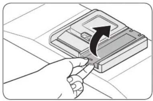 SAMSUNG DW50R4051BB - Remplissage avec du produit de rinçage - 1