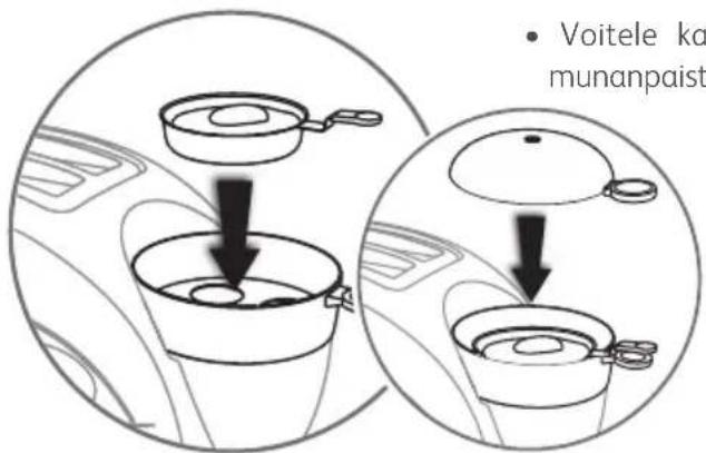 TEFAL Toast'N Egg TT5501 - B1) Paistettujen munien, munakokkelin ja omelettien valmistaminen - 5