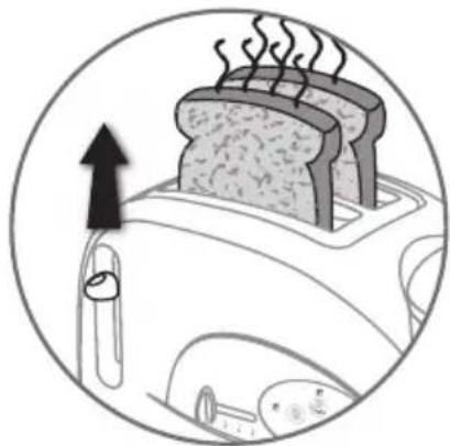 TEFAL Toast'N Egg TT5501 - Stop / eject - 3