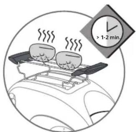 TEFAL Toast'N Egg TT5501 - Opwarmen van croissants, brooches, broodjes enz - 10