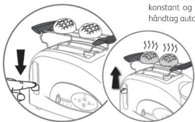 TEFAL Toast'N Egg TT5501 - Opvarming af croissanter, boller og fint brød - 7