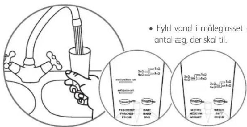 TEFAL Toast'N Egg TT5501 - etape: æg og tilberedte madvarer - 1
