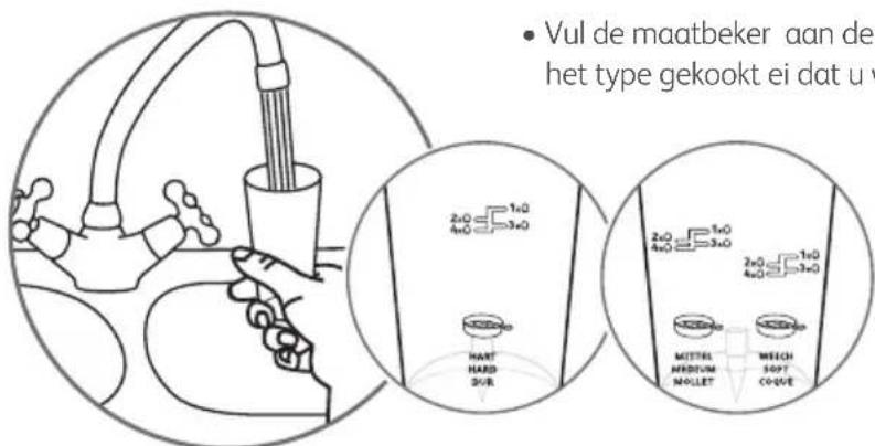 TEFAL Toast'N Egg TT5501 - A1) Voor het bereiden van hardgekooke, medium en zachtgekooke eieren - 1