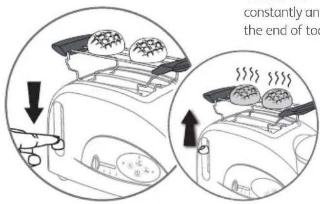 TEFAL Toast'N Egg TT5501 - Heating croissants, rolls and Viennese pastries - 8