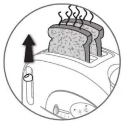 TEFAL Toast'N Egg TT5501 - Stop / eject - 2