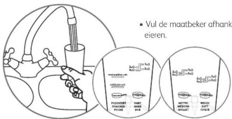 TEFAL Toast'N Egg TT5501 - Stap 1: eieren en vooraf bereide gerechten - 1