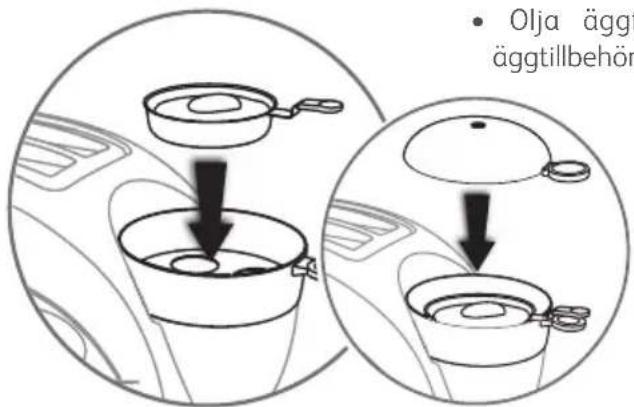 TEFAL Toast'N Egg TT5501 - B1) Tabell for stekta agg, aggrora och omeletter - 5