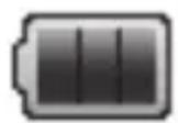 Amplicom PowerTel M8000 - Etat de charge de l'accumulateur - 1