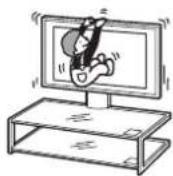 SONY SUFL61 - No se apuye en el teovisor ni se Craigue de el@m间隙seencuentrefijado al soporte para TV. - 1