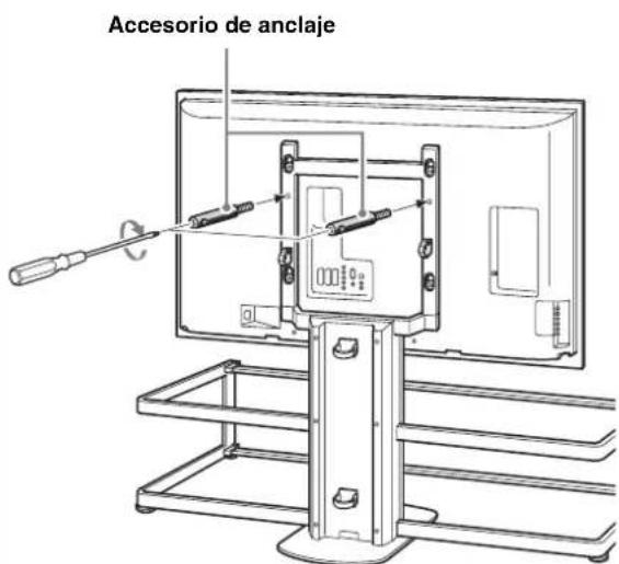 SONY SUFL61 - Fijefirmamenteeltelevisionyelsoporte para TV con dosaccerariosdeanclaje. - 1