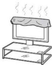 SONY SUFL61 - Do not cover the ventilation hole of the TV. - 1