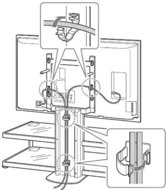 SONY SUFL61 - 1ПодсоeДиНITEКТeЛeВи3Opy Ka6eJIb ПИТаHЯ И ДPyгNe Ka6eJIn. - 1