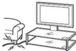 SONY SUFL61 - Sorg for, at netledningen ellertilslutningskablet ikke bliver klemt. - 1