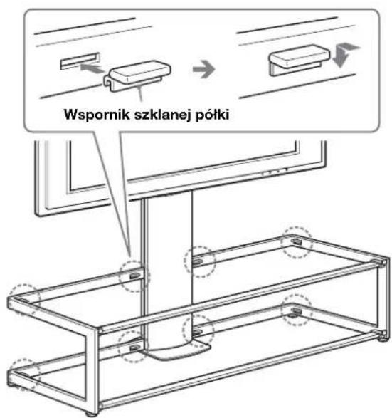 SONY SUFL61 - Zamontowa na ramie osiem wsporników szklanej polski. - 1
