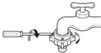 LG F4V3VYPKPE - Connecting One Touch Type Hose to Tap Without Thread - 3