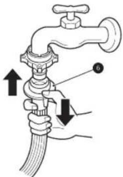 LG F4V3VYPKPE - Connecting One Touch Type Hose to Tap Without Thread - 4
