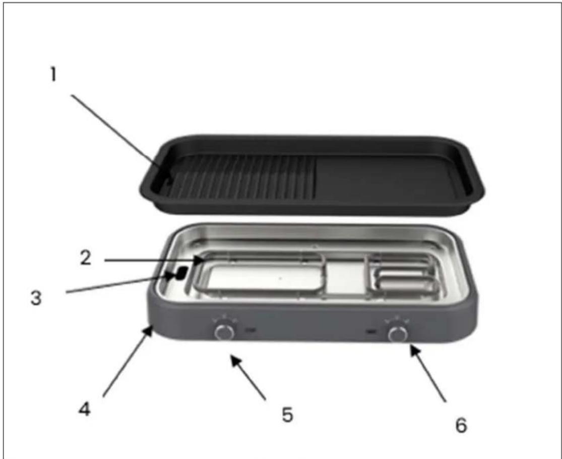 LIVOO DOC289 - Plancha grill - 2