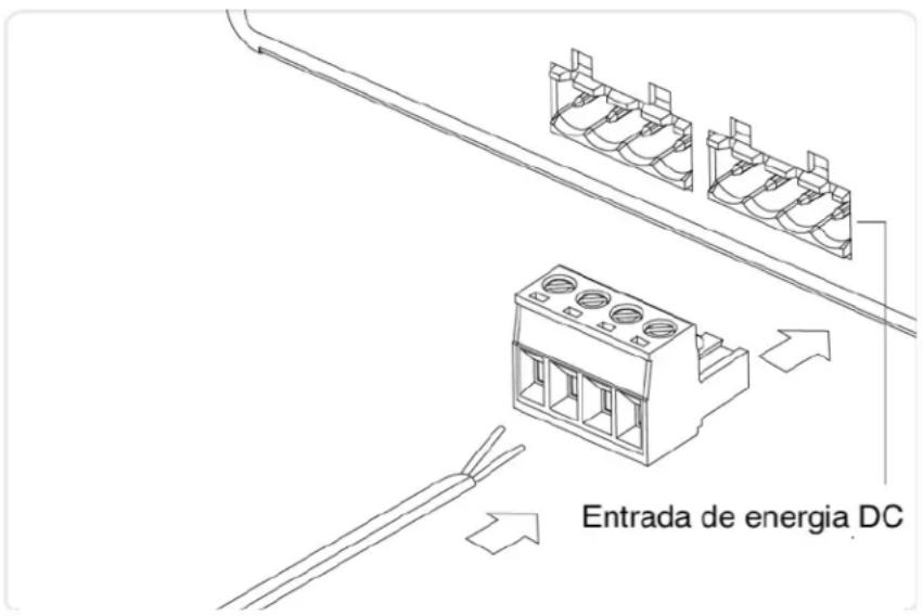 LEVELONE IGP1271 - Ligação de alimentação (Fonte de Alimentação Industrial DC é vendido separadamente) - 1