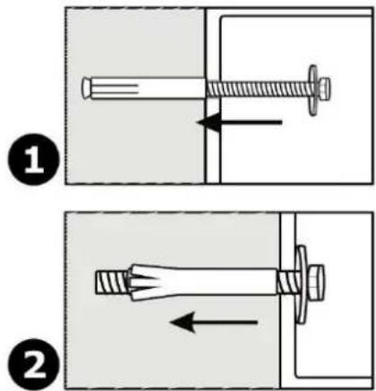 Perel BG90014 - Installing the Safe - 2