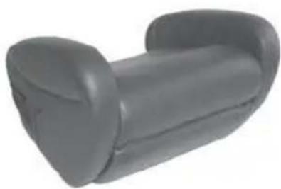 Living Style GTMS02a - Composants du fauteuil - 1