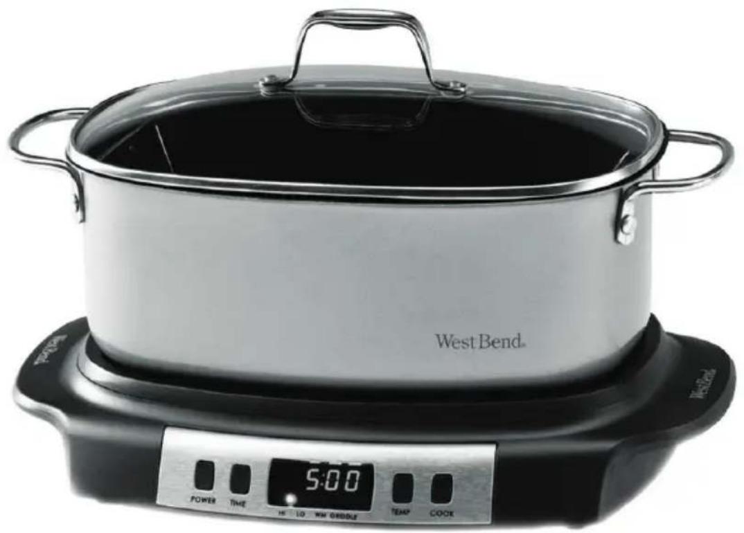 WestBend Versatility 84966RT - MIJOTEUSE VERSATILITY™ 6 QT. (5.7LT.) - 1
