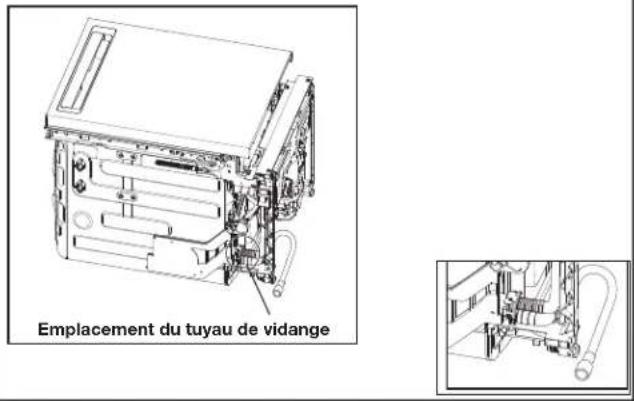 KENMORE Elite 2214862 - Raccordement du tuyau de vidange - 1