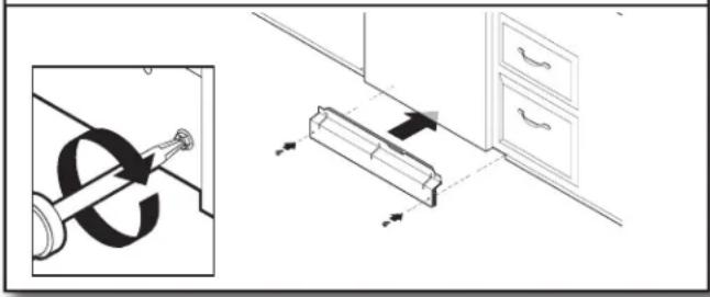 KENMORE Elite 2214862 - Réinstaller les panneaux d'accès et les dispositifs de fixation - 4