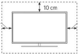 SAMSUNG GQ55Q80RGT - Providing proper ventilation for your TV - 1