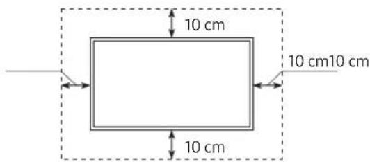 SAMSUNG GQ55Q80RGT - Ventilation adaptée de votre téléviseur - 2
