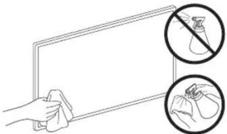 SAMSUNG GQ55Q80RGT - Caring for the TV - 1