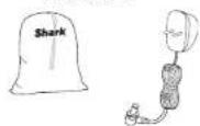 SHARK Anti Hair Wrap DuoClean IZ320EU - WEITERE ZUBEHÖRTEILE VERFÜGBAR AUF SHARKACCESSORIES.COM - 9