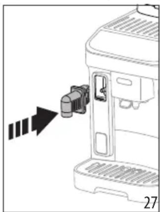 DELONGHI Magnifica Evo Automatic ECAM290.83.TB - ¡Peligro de quemaduras! - 1