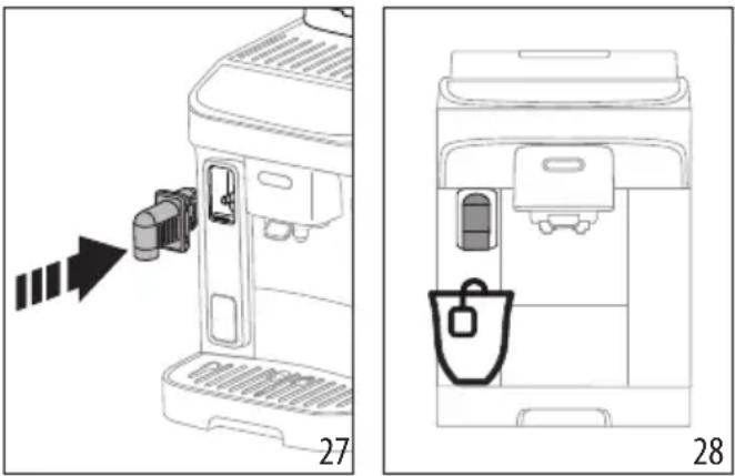 DELONGHI Magnifica Evo Automatic ECAM290.83.TB - Danger d'échaudure! - 1