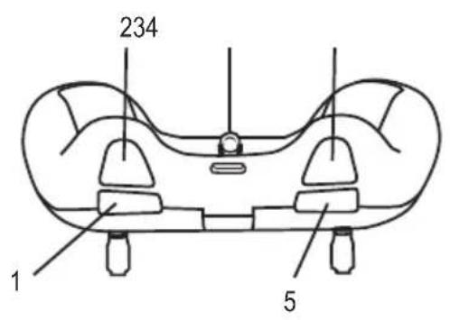 Reely Vortex Mini 2 - Éléments de commande - 1