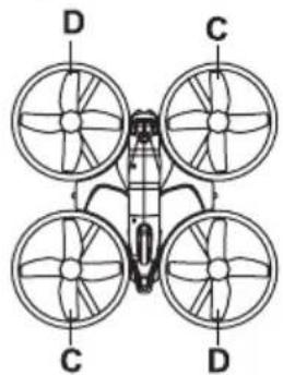 Reely Vortex Mini 2 - Sostituzione dei rotori - 1