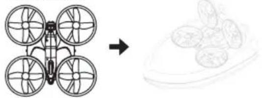 Reely Vortex Mini 2 - Impostazione dell'hovercraft - 1