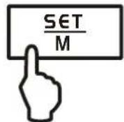 Kern 440 - Save/reject and exit the menu - 3