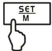 Kern 440 - Mémoriser/Quitter et quitter le menu - 3