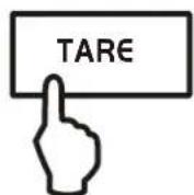 Kern 440 - Delete tare - 1