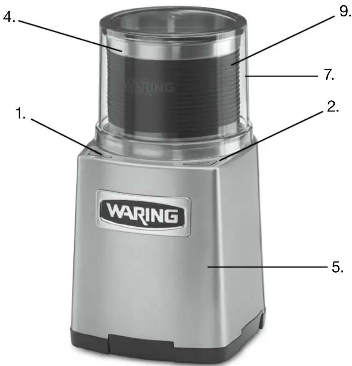 Waring Commercial WSG60 - PIÉCES - 1