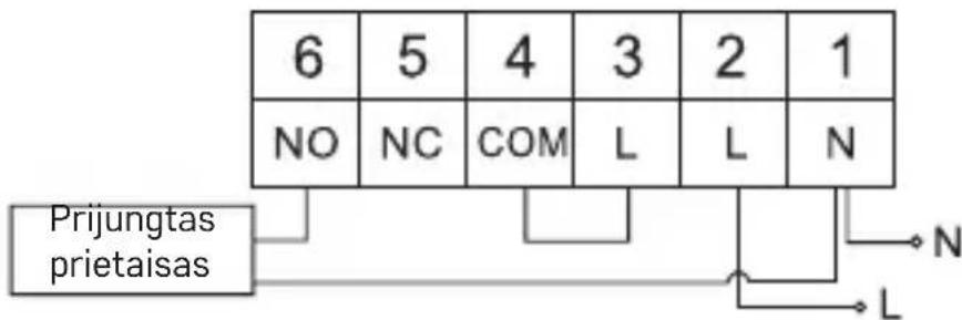 Emos P56201 - Montavimo schema: - 2